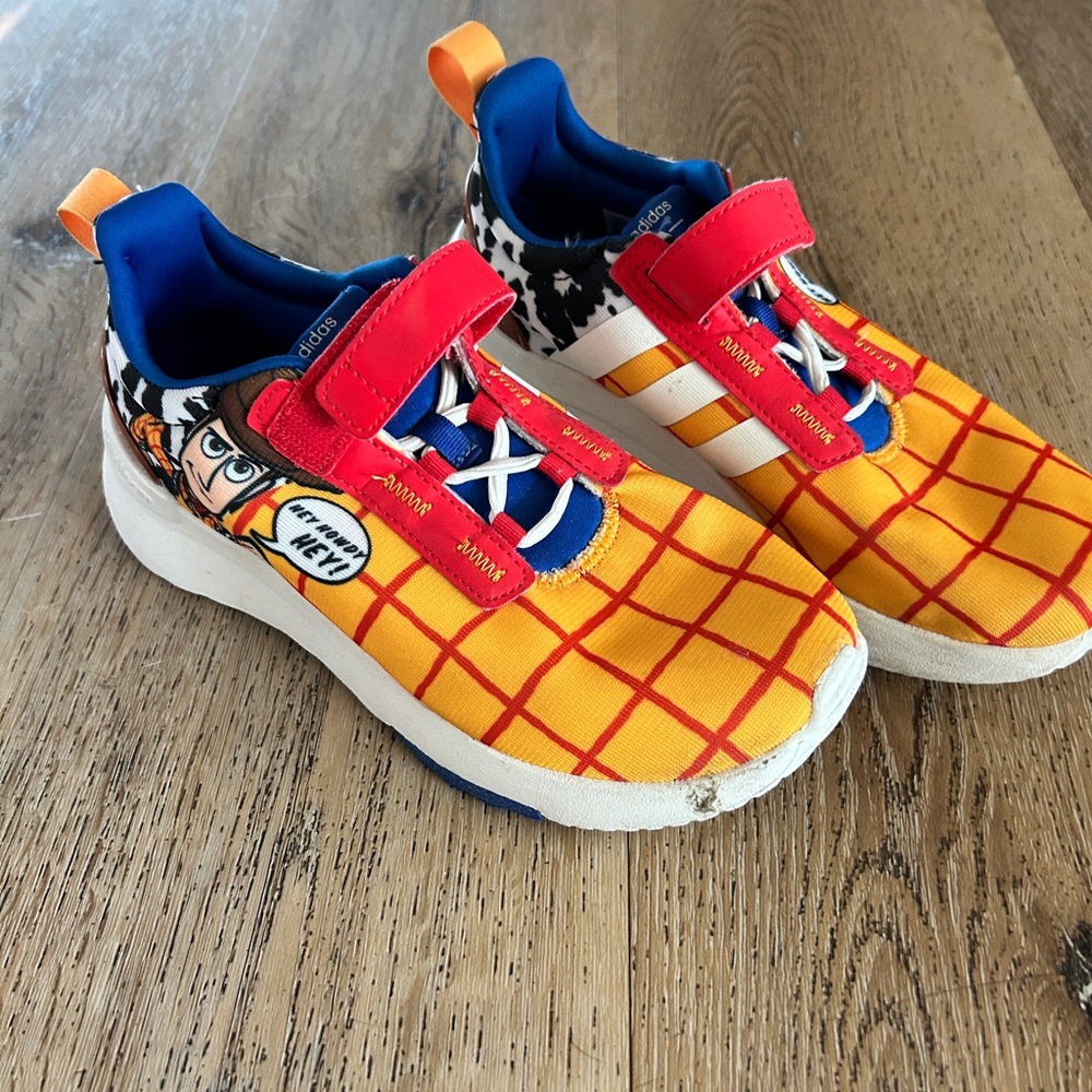 Adidas Toy Story woody shoes size 2